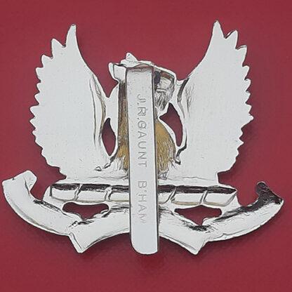 The Ayrshire Yeomanry - Gold Anodised Cap Badge. - Image 2