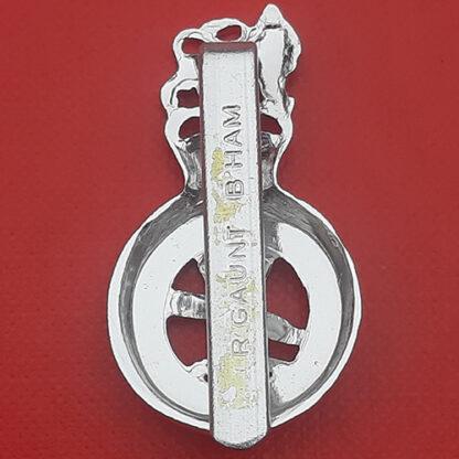 The Royal Devon Yeomanry - Silver Anodised Cap Badge. - Image 2