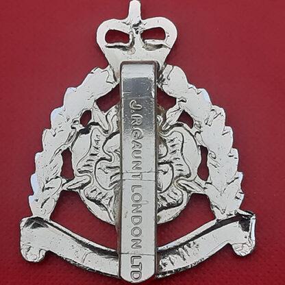 The Hampshire & Isle Of Wight Territorials - Gold & Silver Anodised Cap Badge. - Image 2