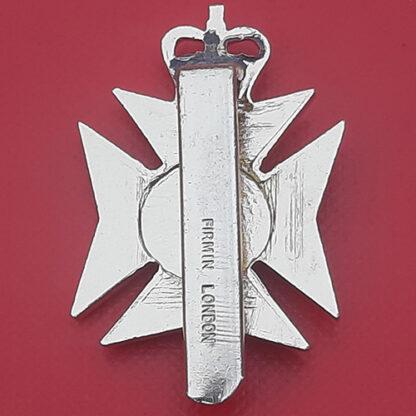The Wiltshire Territorials - Gold & Silver Anodised Cap Badge. - Image 2