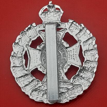 The Rifle Brigade - King's Crown Silver Anodised Cap Badge. - Image 2