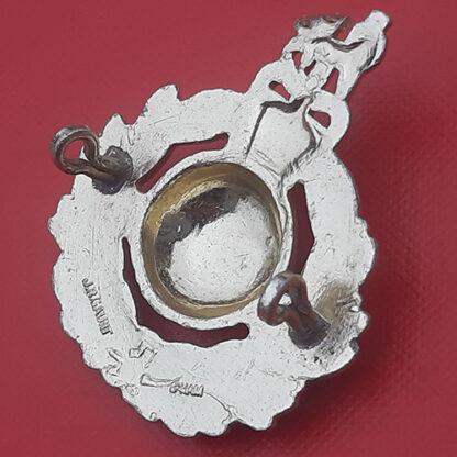 The Royal Marines - Gold Anodised Cap Badge. - Image 2