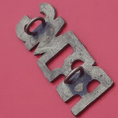 (South Africa) Rand Rifles Mine Guard - Brass Sheet Metal Shoulder Title. - Image 2