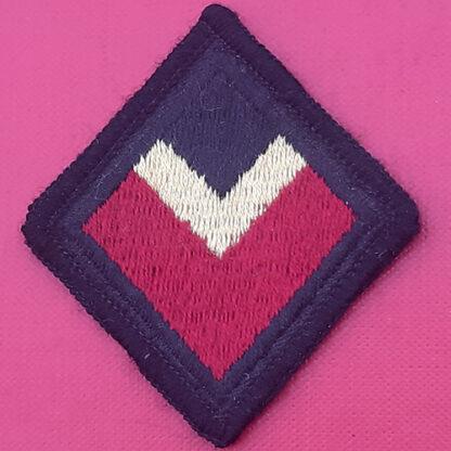 4th/7th Dragoon Guards - Woven Cloth Arm Badge.
