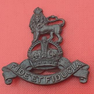 Royal Army Pay Corps - Officer's Service Dress Bronze Cap Badge.