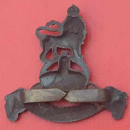 Royal Army Pay Corps - Officer's Service Dress Bronze Cap Badge. - Image 2