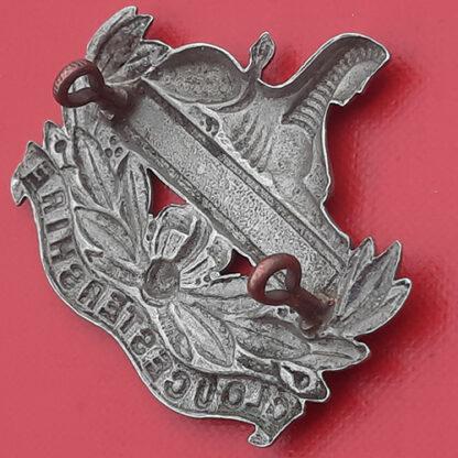 4th/5th Gloucestershire Regiment Territorials - White Metal Cap Badge. - Image 2