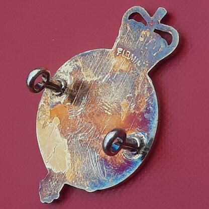 The Queen's Division - Queen's Crown Enamelled Cap Badge. - Image 2