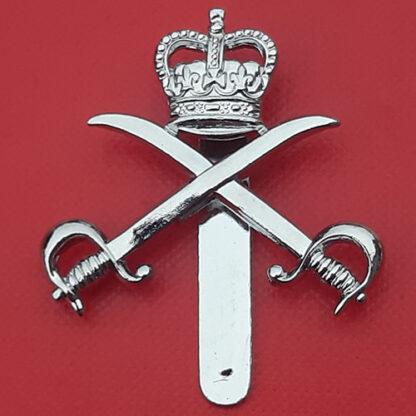 The Army Physical Training Centre - Queen's Crown Chromed Cap Badge.