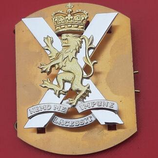The Royal Regiment Of Scotland - Bi Metal Cap Badge.