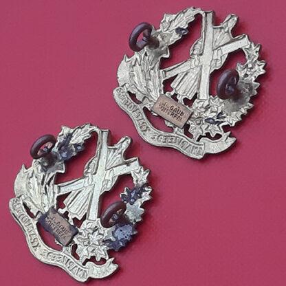 (Canada) St. Andrews College Cadet Corps - Gilding Metal Collar Badges. - Image 2
