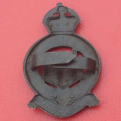 The Northumberland Hussars - King's Crown Officer's Service Dress Bronze Cap Badge. - Image 2
