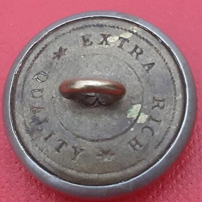 (India) Surma Valley Light Horse - Queen Victoria's Crown 23mm white Metal Button. - Image 2
