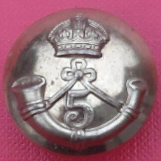 (India) 5th Mahratta Light Infantry - King's Crown 26mm Gilding Metal Button.