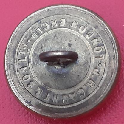 (India) 9th Jat Regiment - King's Crown 25mm Gilding Metal Button. - Image 2