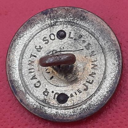 (India) 9th Jat Regiment - King's Crown 20mm Bi Metal Mess Waiters Button. - Image 2