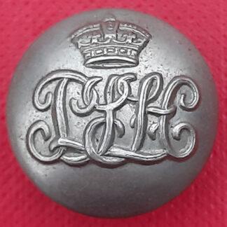 (India) The Punjab Light Horse - Queen Victoria's Crown 19mm White Metal Button.