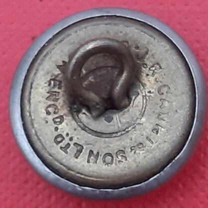 (India) The Punjab Light Horse - Queen Victoria's Crown 19mm White Metal Button. - Image 2