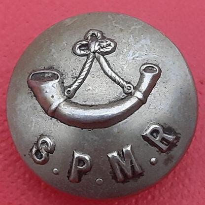 (India) The Southern Provinces Mounted Rifles - 20mm White Metal Button.