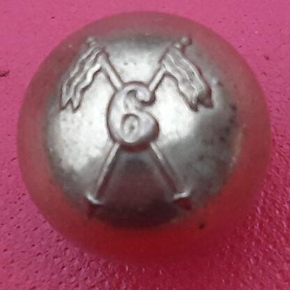 (India) 6th Duke Of Connaught's Own Lancers - 17mm Gilt Ball Button.