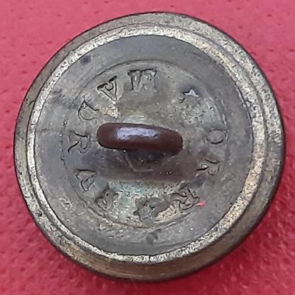 (India) 38th Madras Native Infantry - Queen Victoria's Crown 16mm Gilding Metal Button. - Image 2