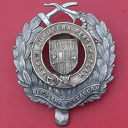Malaysia Engineers - Bi Metal Cap Badge.
