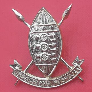 Kenya Army Ordnance Corps - Gold Anodised Cap Badge.