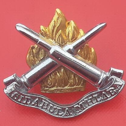 (South Africa) South Africa Ammunition Corps - Bi Metal Cap Badge.