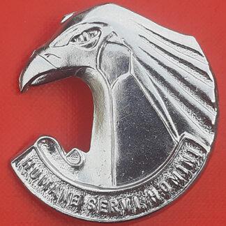 (South Africa) South Africa Personnel Services Corps - White Metal Cap Badge.
