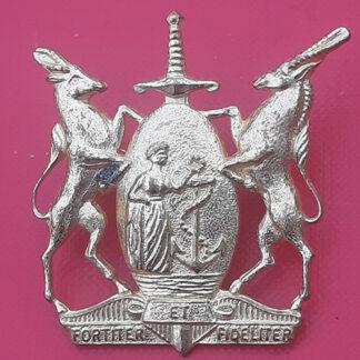 (South Africa) South Africa Coloured Corps - Gilding Metal Cap Badge.