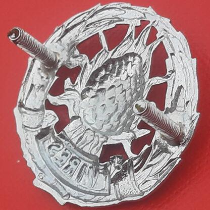 (South Africa) Regiment Boland - White Metal Cap Badge. - Image 2