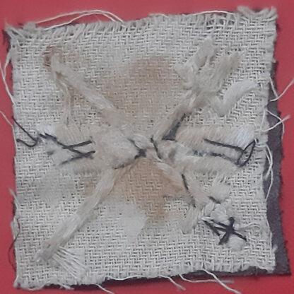 (India) 33rd Indian Corps - Woven Formation Badge. - Image 2