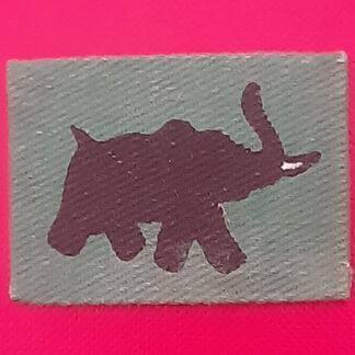 (India) 31st Indian Armoured Corps - Printed Formation Badge.