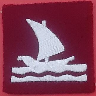 (India) Sind District - Woven Formation Badge.