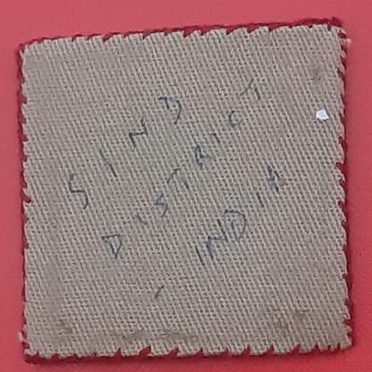 (India) Sind District - Woven Formation Badge. - Image 2