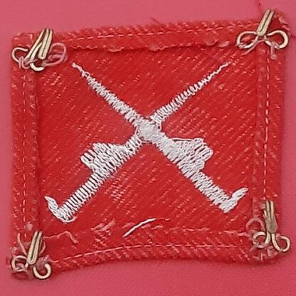(India) Waziristan District - Woven Formation Badge. - Image 2