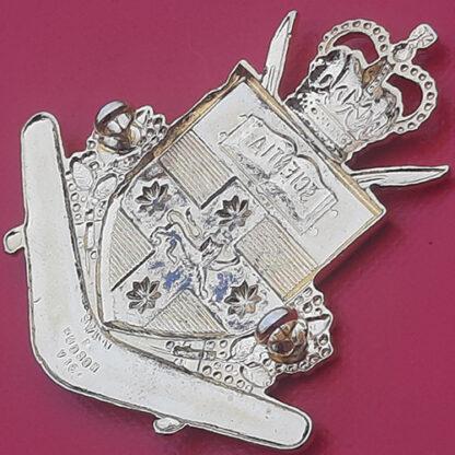 (Australia) University Of New South Wales Regiment - Queen's Crown Gilt Cap Badge. - Image 2