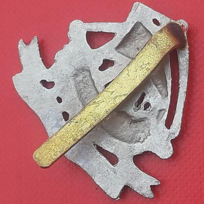 (India) The Punjab Regiment - White Metal Cast Cap Badge. - Image 2