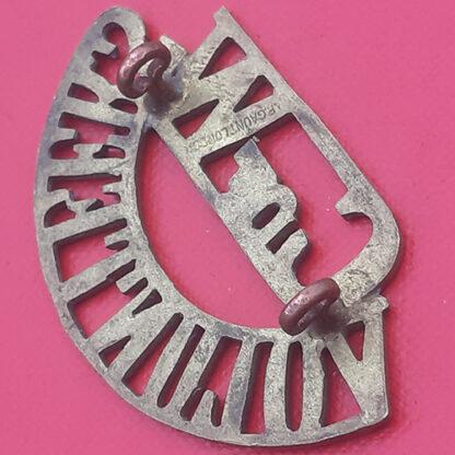 City Of Westminster Volunteers V.T.C - Gilding Metal Shoulder Title. - Image 2