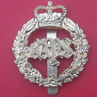 2nd Dragoon Guards ( Queen's Bays) - Gold Anodised Cap Badge.