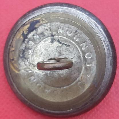 Polish Army - 26mm  White Metal Button. - Image 2