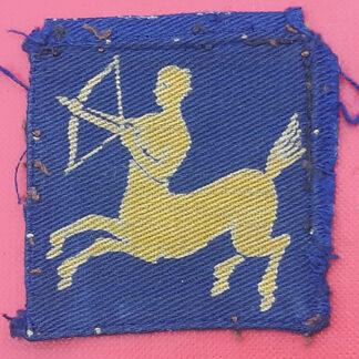 7th Army Group Royal Artillery - Printed Fomation Badge.