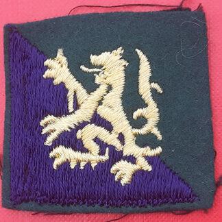North Highland District - Woven Cloth Formation Badge.