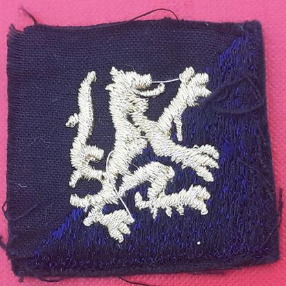 North Highland District - Woven Cloth Formation Badge. - Image 2