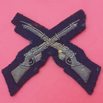 Marksman - Bullion Cloth Trade Badge.