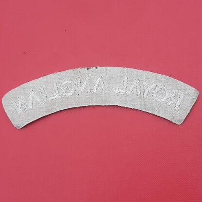 The Royal Anglian Regiment - Woven Cloth Shoulder Title. - Image 2