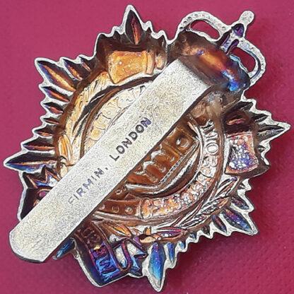 The Royal Logistic Corps - Queen's Crown Bi Metal Cap Badge. - Image 2