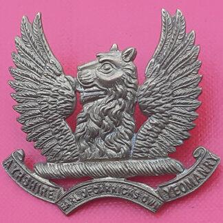 The Earl Of Carrick's Own Ayrshire Yeomanry - "Large of" Gilding Metal Cap Badge.