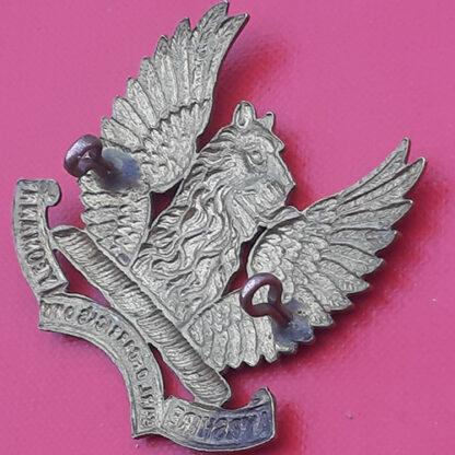 The Earl Of Carrick's Own Ayrshire Yeomanry - "Large of" Gilding Metal Cap Badge. - Image 2