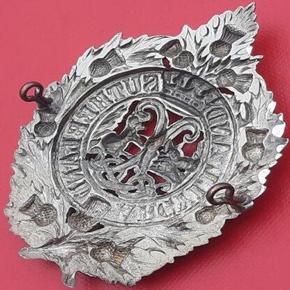 The Argyll & Sutherland Highlanders - N.C.O's Quality White Metal Cap Badge. - Image 2